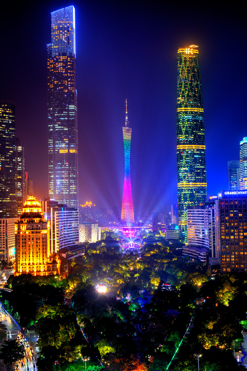 花城广场夜景