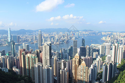 香港城市背景图片