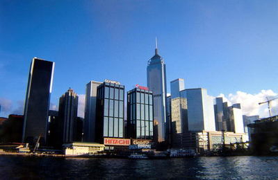 香港城市建筑 东西方文化交融的立体画卷